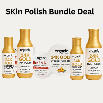 24k Gold Skin Polish With 100% Results