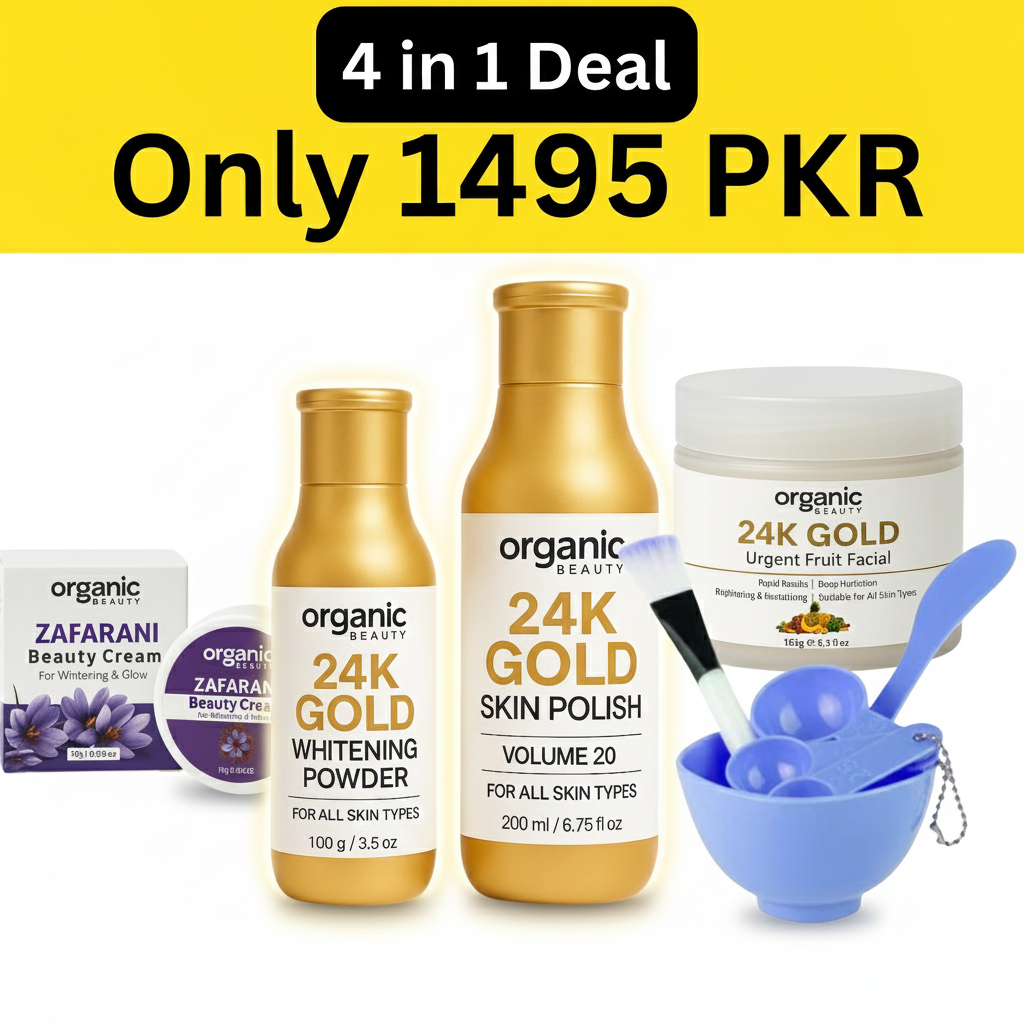 24k Gold Skin Polish With 100% Result