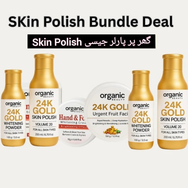 24k Gold Skin Polish With 100% Result